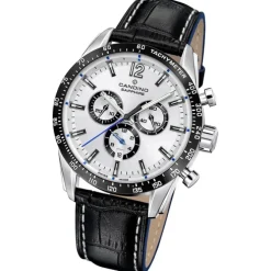 Candino Herrenuhr Leder schwarz Candino Sport Armbanduhr UC4758/1