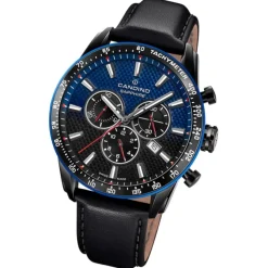 Candino Herrenuhr Leder schwarz Candino Sport Armbanduhr UC4759/2