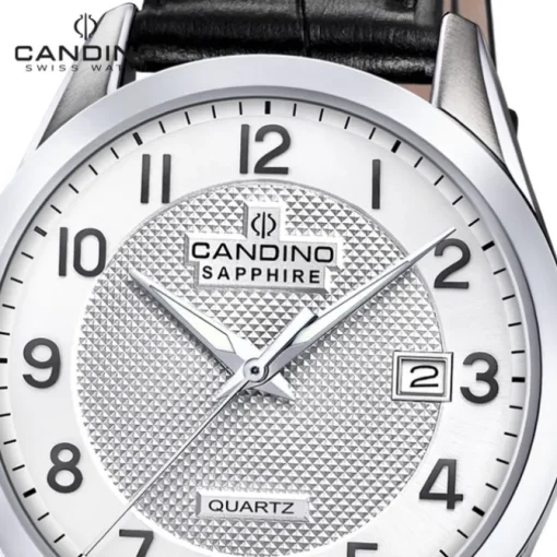 Candino Herrenuhr Leder schwarz Candino Classic Armbanduhr UC4710/A