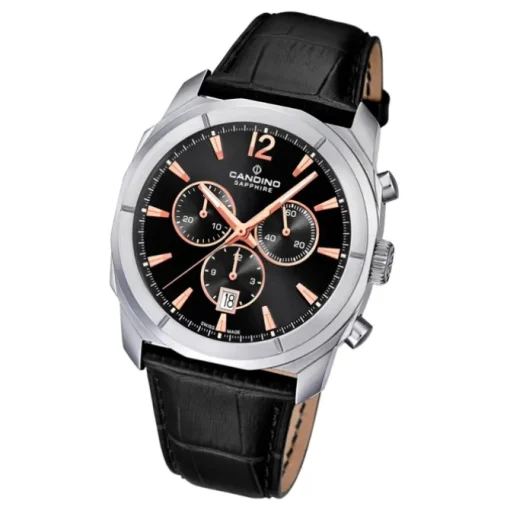 Candino Herrenuhr Sport C4582/6 Armbanduhr Edelstahl schwarz UC4582/6