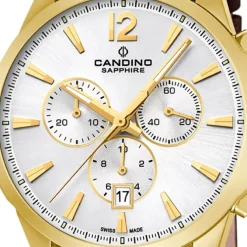 Candino Herrenuhr Sport C4518/E Armbanduhr Edelstahl braun UC4518/E