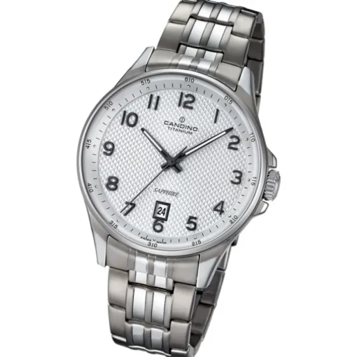 Candino Herrenuhr Titan grau Candino Classic Armbanduhr UC4606/1
