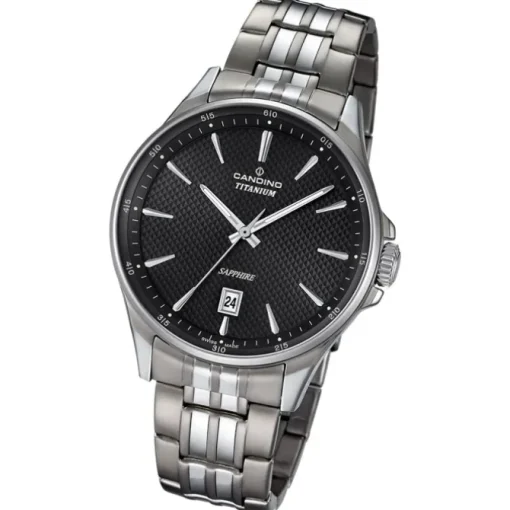 Candino Herrenuhr Titan grau Candino Classic Armbanduhr UC4606/4