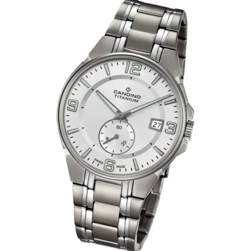 Candino Herrenuhr Titan grau Candino Classic Armbanduhr UC4604/A