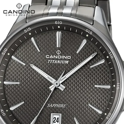 Candino Herrenuhr Titan grau Candino Classic Armbanduhr UC4606/3