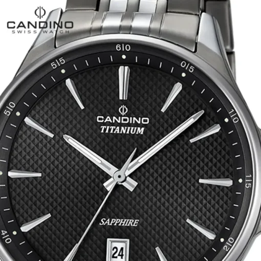 Candino Herrenuhr Titan grau Candino Classic Armbanduhr UC4606/4