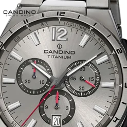 Candino Herrenuhr Titan grau Candino Classic Armbanduhr UC4603/G