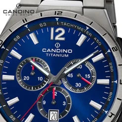 Candino Herrenuhr Titan grau Candino Classic Armbanduhr UC4603/H