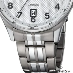 Candino Herrenuhr Titan grau Candino Classic Armbanduhr UC4606/1