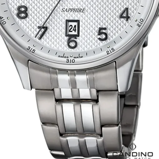 Candino Herrenuhr Titan grau Candino Classic Armbanduhr UC4606/1