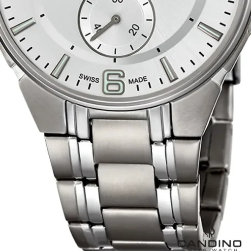 Candino Herrenuhr Titan grau Candino Classic Armbanduhr UC4604/A