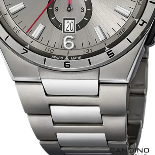 Candino Herrenuhr Titan grau Candino Classic Armbanduhr UC4603/G
