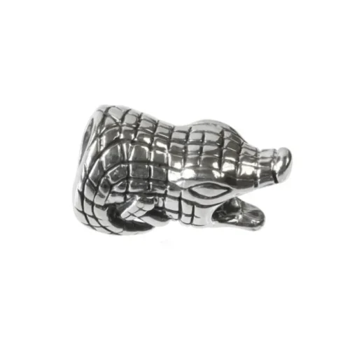 Carlo Biagi Bead Alligator Silber European Beads BBS225