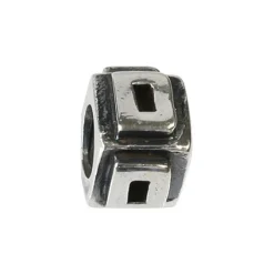 Carlo Biagi Bead Buchstabe D Silber European Beads BLPD