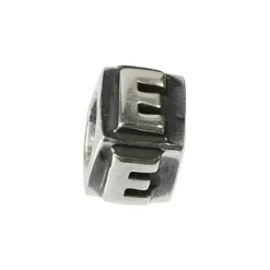Carlo Biagi Bead Buchstabe E Silber European Beads BLPE
