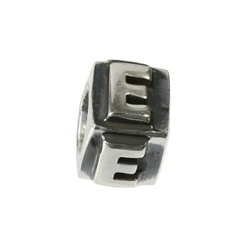Carlo Biagi Bead Buchstabe E Silber European Beads BLPE