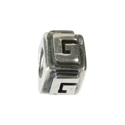 Carlo Biagi Bead Buchstabe G Silber European Beads BLPG