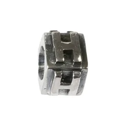 Carlo Biagi Bead Buchstabe H Silber European Beads BLPH