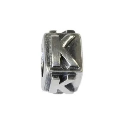 Carlo Biagi Bead Buchstabe K Silber European Beads BLPK