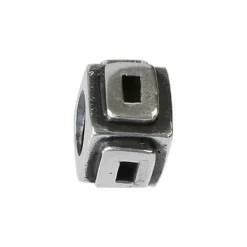 Carlo Biagi Bead Buchstabe O Silber European Beads BLPO