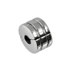 Carlo Biagi Bead Clip 3 Ring Silber European Beads BSFC08