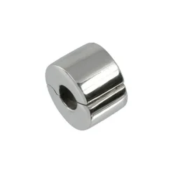 Carlo Biagi Bead Clip glatt Silber European Beads BSFC01