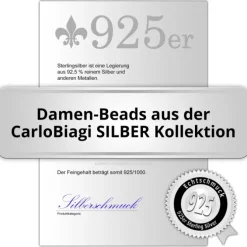 Carlo Biagi Bead Cocktail 925 Silber European Beads BBS230