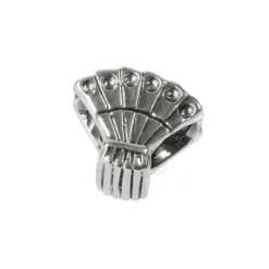 Carlo Biagi Bead Hand Fächer Silber European Beads BBS143