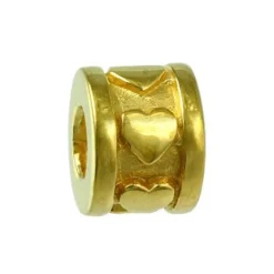 Carlo Biagi Bead Herzband 925 Silber European Beads BGPS04