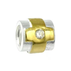 Carlo Biagi Bead Kreuz 925 Bico European Beads BTTCZ09C