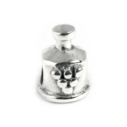 Carlo Biagi Bead Weinflasche Silber European Beads BBS030