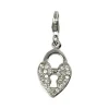 Carlo Biagi Charm Anhänger Herz 925 Silber CSCZ07C