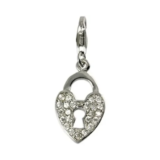 Carlo Biagi Charm Anhänger Herz 925 Silber CSCZ07C