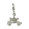 Carlo Biagi Charm Anhänger Kutsche 925 Silber CSS06