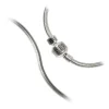 Carlo Biagi 22cm Clip Logo Bead Armband Silber mit extra Clip BRCS22