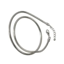 Carlo Biagi 38cm Karabiner Bead Halskette 925 BNLEX38