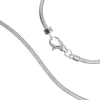 Carlo Biagi 17cm Karabiner Bead Armband Silber und extra 925 Clip BRLS17