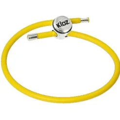 Carlo Biagi Kidz Bead Armband Kautschuk gelb 925 KBRRLY