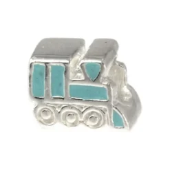 Carlo Biagi Kidz Bead Lok blau 925 Beads für Armband KBE058