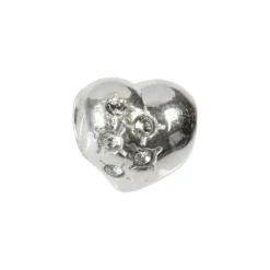 Carlo Biagi Zirkonia Bead Herz European Beads BBSCZ78C