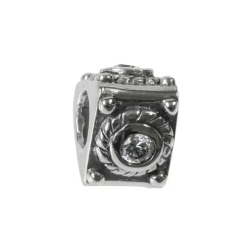 Carlo Biagi Zirkonia Bead Dreieck European Beads BBSCZ09C