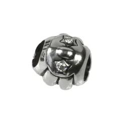 Carlo Biagi Zirkonia Bead Muschel European Beads BBSCZ23C