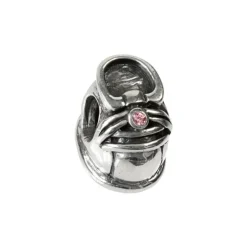Carlo Biagi Zirkonia Bead Schuh European Beads BBSCZ30P