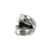 Carlo Biagi Zirkonia Bead Ring European Beads BBSCZ50C