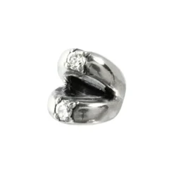Carlo Biagi Zirkonia Bead Ring European Beads BBSCZ50C
