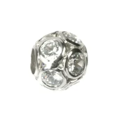 Carlo Biagi Zirkonia Bead Sphären European Beads BBSCZP04C