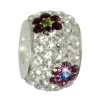 Carlo Biagi Zirkonias Bead Blumen BBSCR02FL