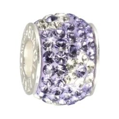Carlo Biagi Zirkonias Bead Blume BBSCR02PR