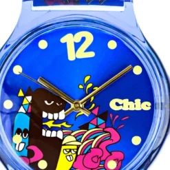 Chic-Watches Damenuhr Comic-Style Armbanduhr Chic Lady-Uhren UC007