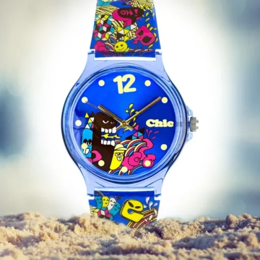 Chic-Watches Damenuhr Comic-Style Armbanduhr Chic Lady-Uhren UC007